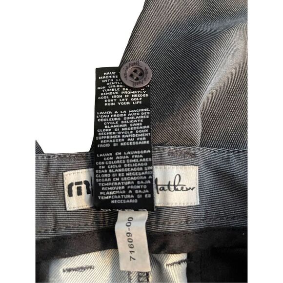 Travis Mathew Mens Gray Flat Front Stretch Golf Bermuda Shorts Size 30 - Picture 6 of 11